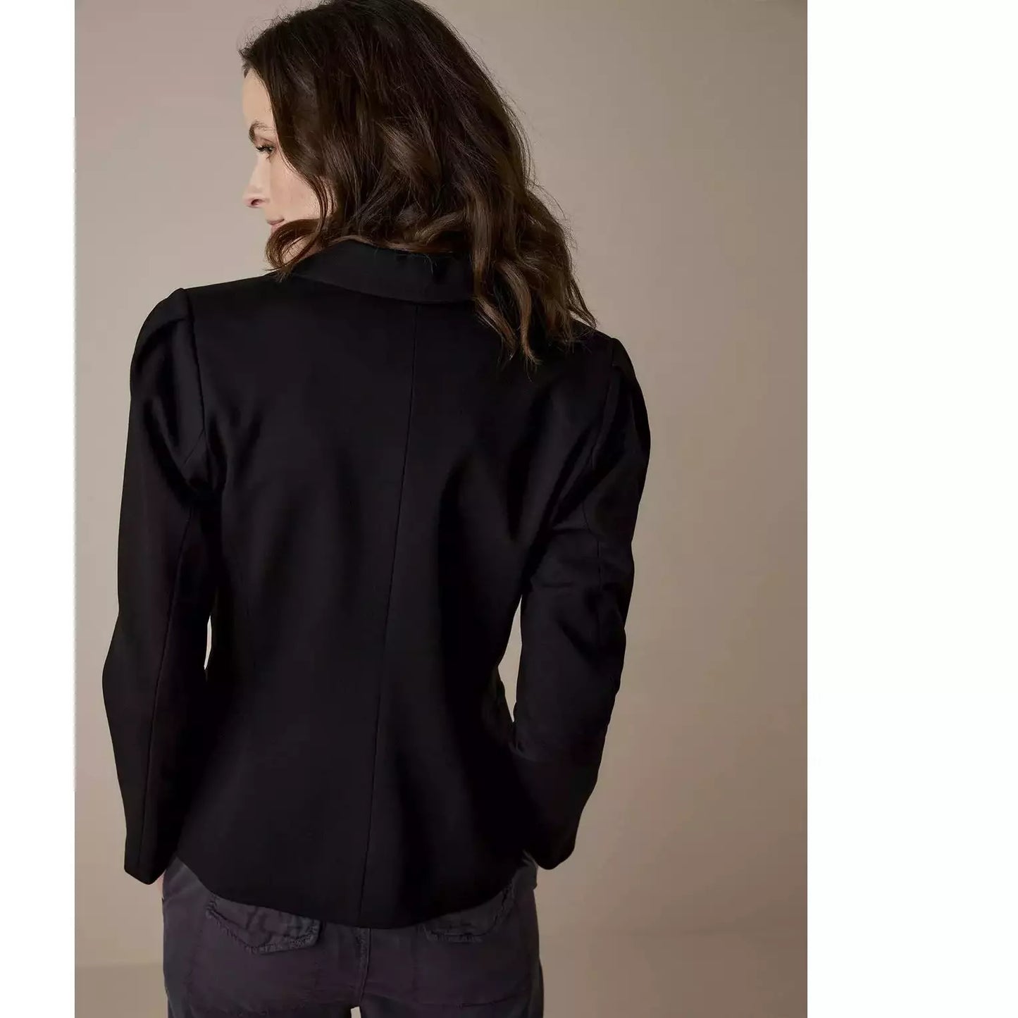 Summum Woman Ladies Blazer - Punto Milani Black