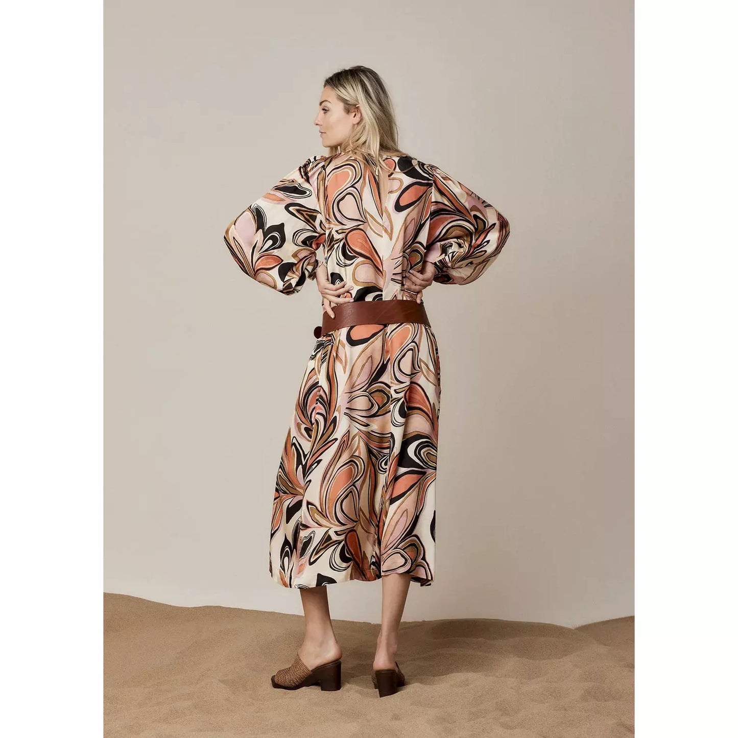 Summum Woman Ladies Dress - Multicolour Print