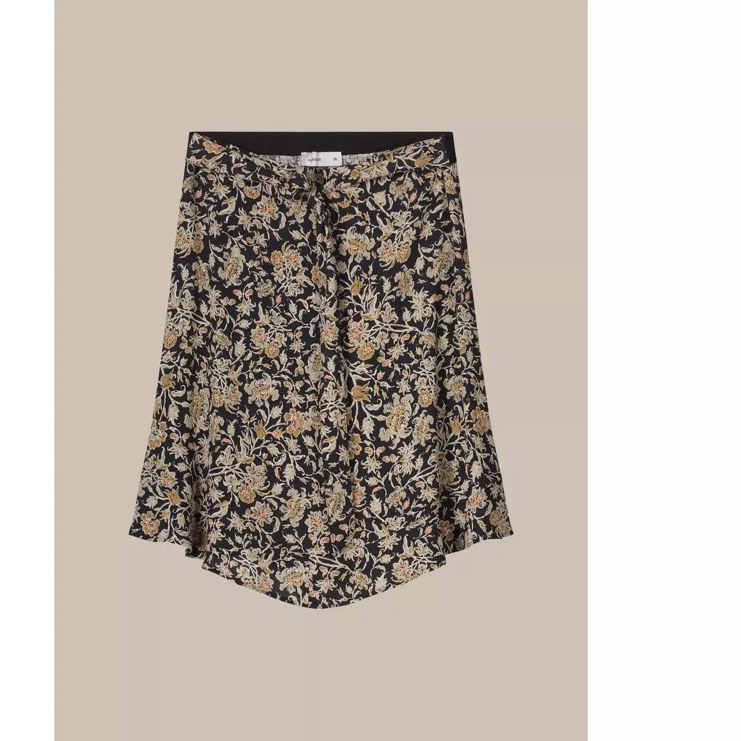 Summum Woman Ladies Skirt - Floral Print with Frills