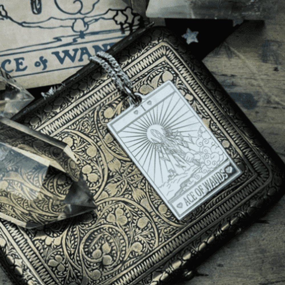 CarterGore Tarot Necklace - Ace of Wands