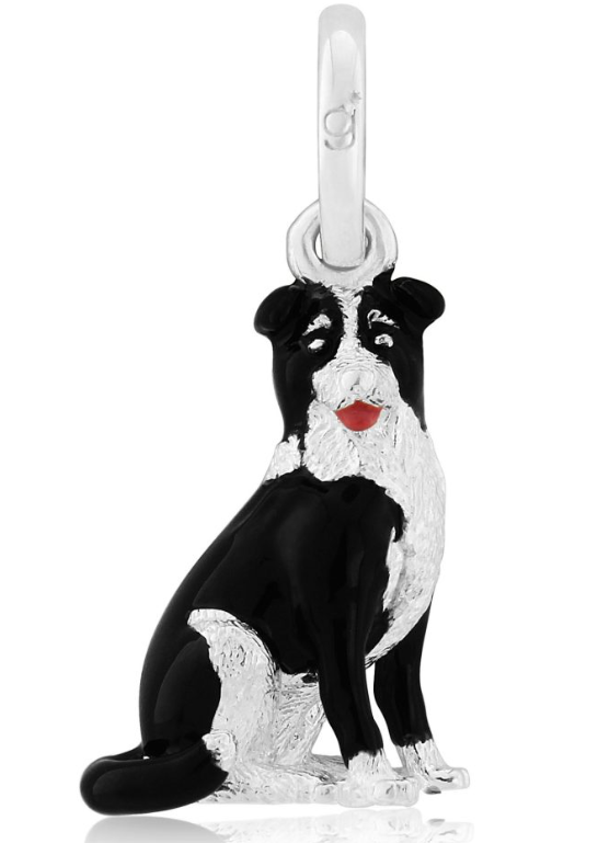 Gemma J Collie Dog Silver Charm