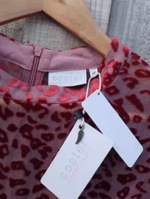 Coster Copenhagen Ladies Dress - Leo Burnout Print
