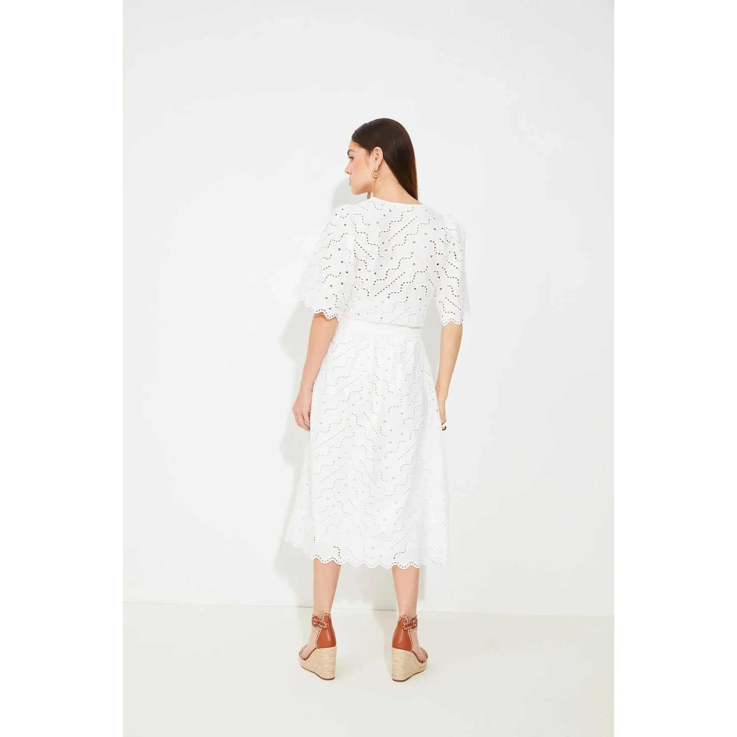 Suncoo Ladies Flavie Skirt - Off White