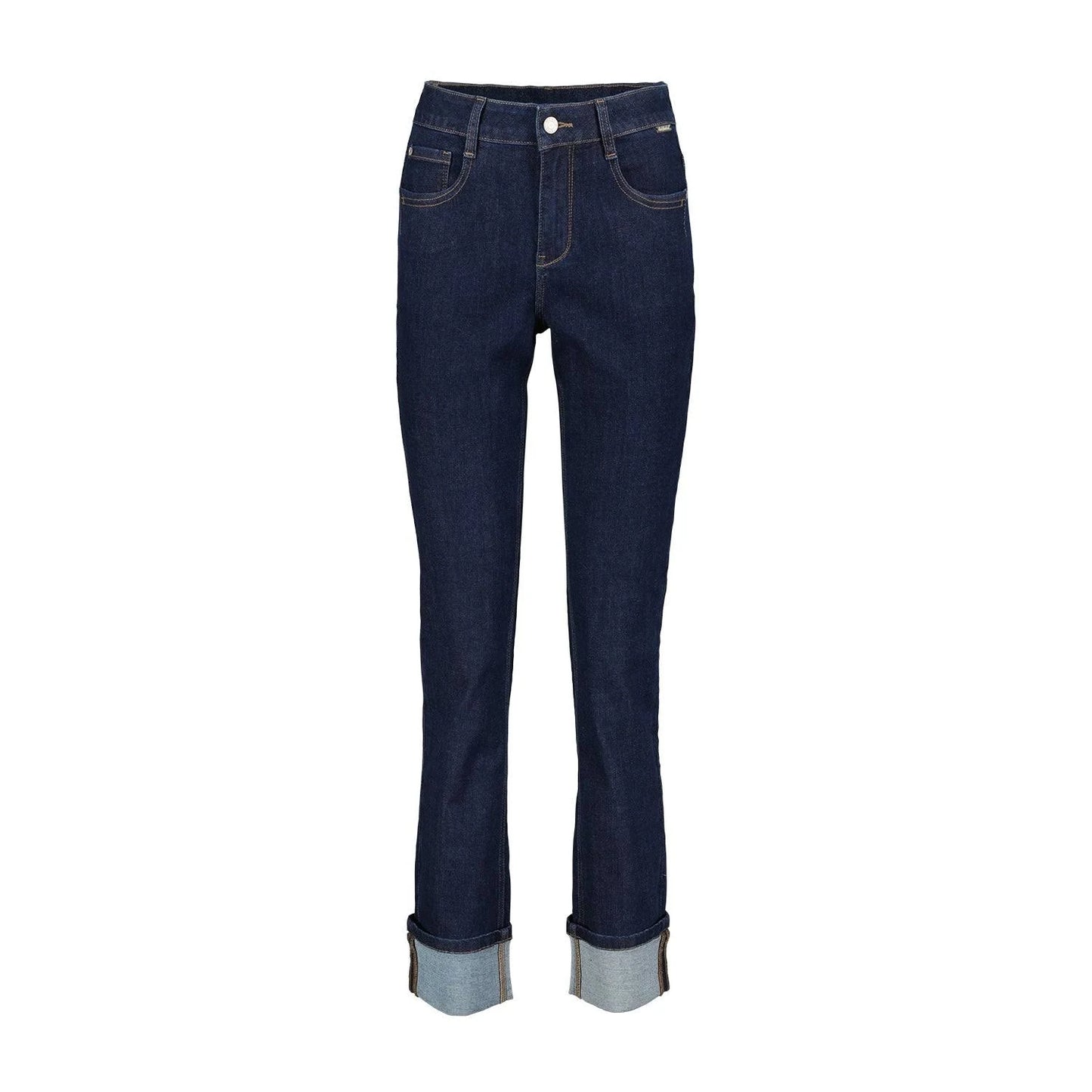 Red Button Ladies Jeans Kate Denim & Turnup SRB4275 - Dark Blue