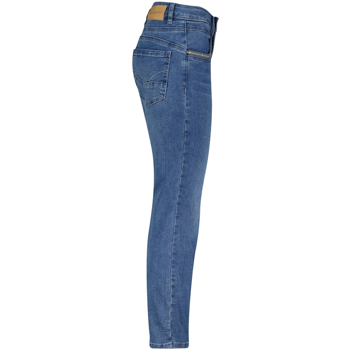 Red Button Ladies Jeans SRB3941 - Sissy Stone Used & Embroidery
