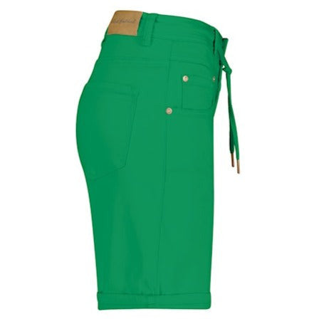 Red Button Ladies Relax Shorts - Green SRB3991