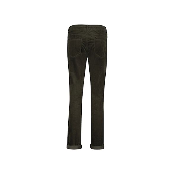 Red Button Ladies Tessy Velvet Trousers SRB4052 - Dark Green