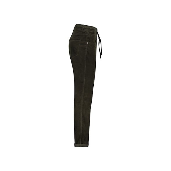 Red Button Ladies Tessy Velvet Trousers SRB4052 - Dark Green