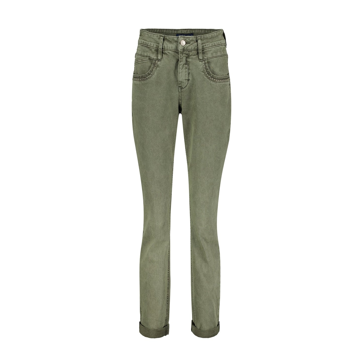 Red Button Sissy Slim Leg Jeans SRB4296A - Dark Khaki