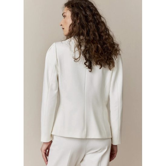 Summum Woman Ladies Blazer - Punto Milani White