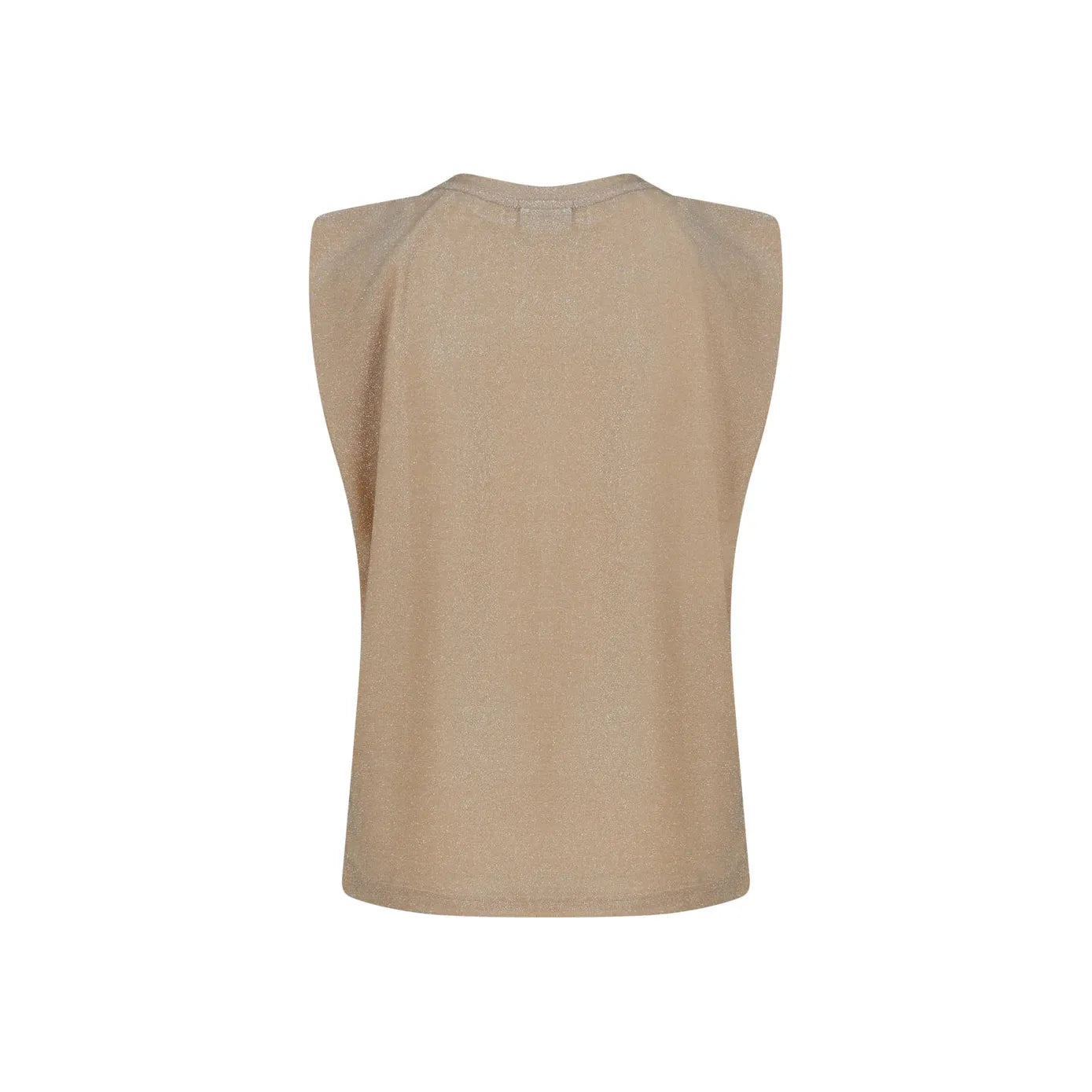 Coster Copenhagen Ladies Lurex Top - Ruby Creme