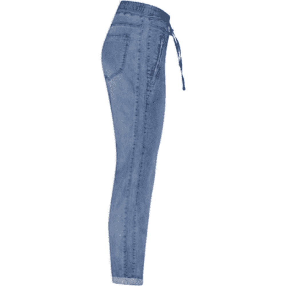 Red Button Ladies Tessy Cropped Joggers SRB3972 - Light Stone Used