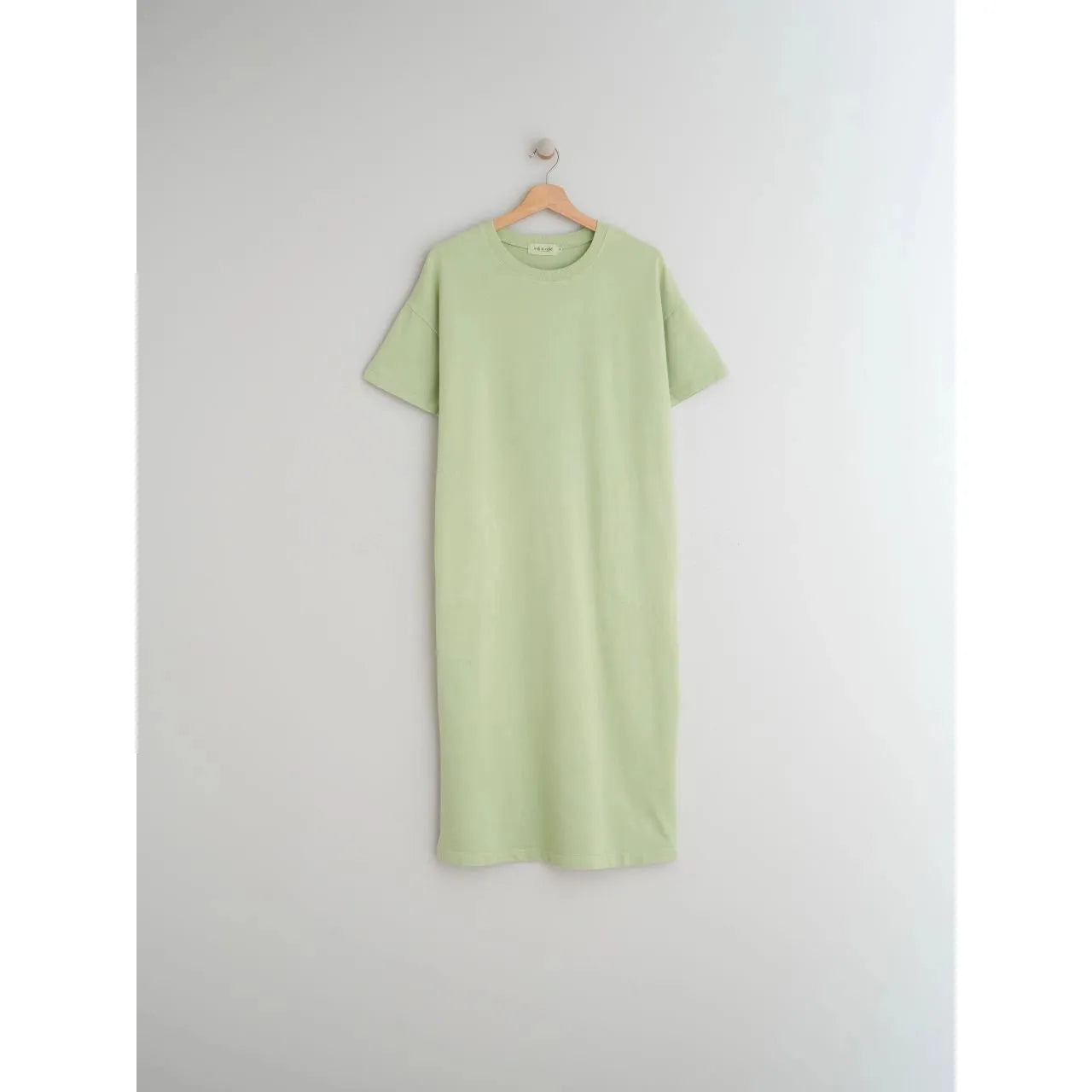 Indi and Cold Ladies Midi Terrycloth Dress - Mint