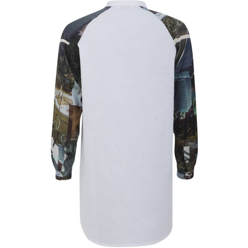Coster Copenhagen Ladies Shirt - Urban Collage Print