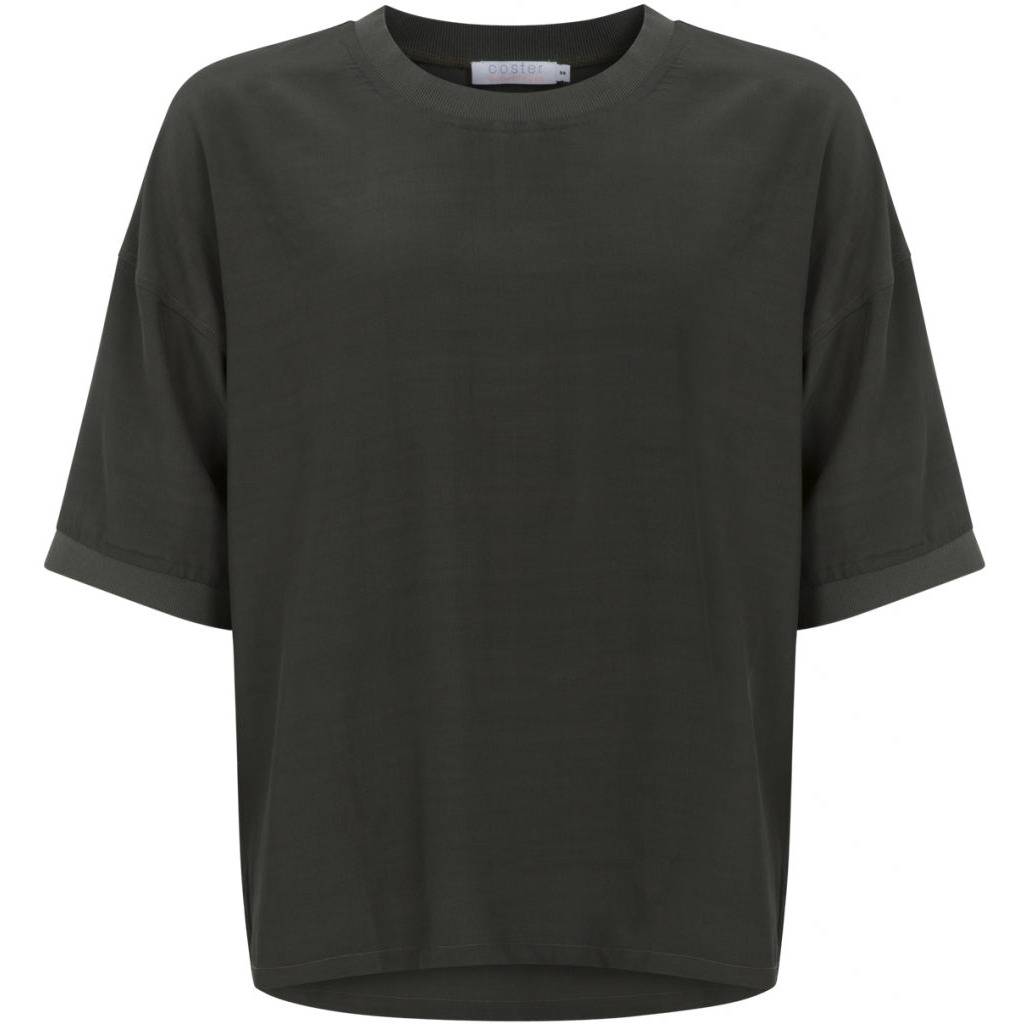 Coster Copenhagen Ladies T-Shirt - Rib Neck Hunter Green