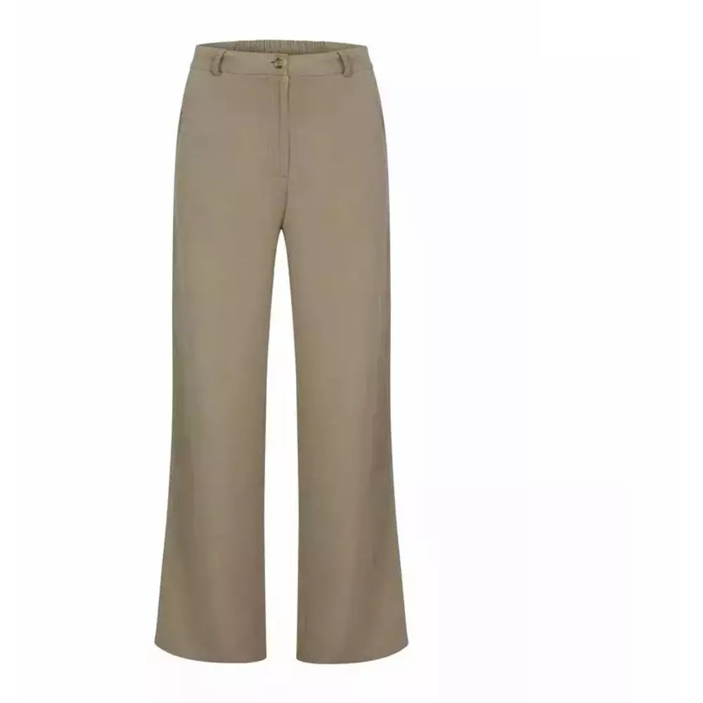 Coster Copenhagen Ladies CCHeart Linen Trousers - Warm Sand