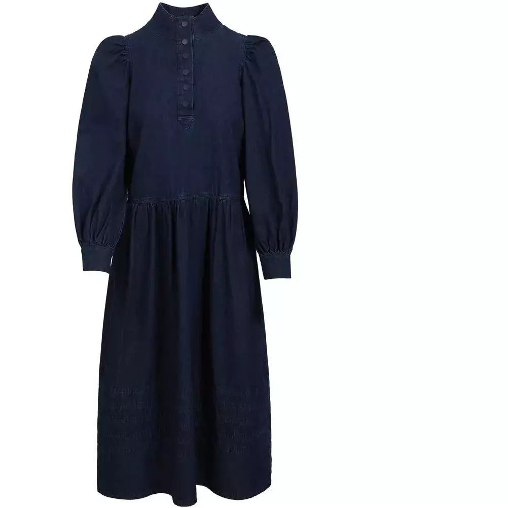 Coster Copenhagen Ladies Long Shirt Dress - Indigo