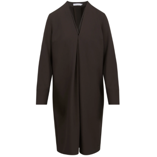 Coster Copenhagen Ladies Shirt Dress - Night Brown