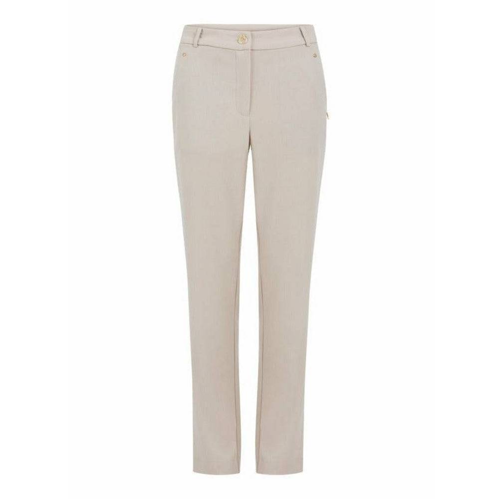 Coster Copenhagen Ladies Lucia Trousers - Straight Leg - Creme