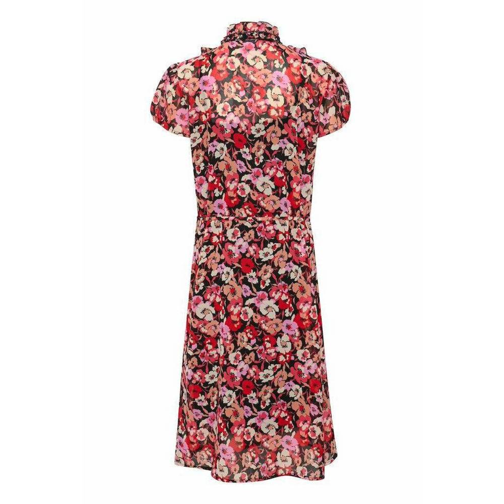 Saint Tropez Ladies Lilja Dress - Bittersweet Poppy
