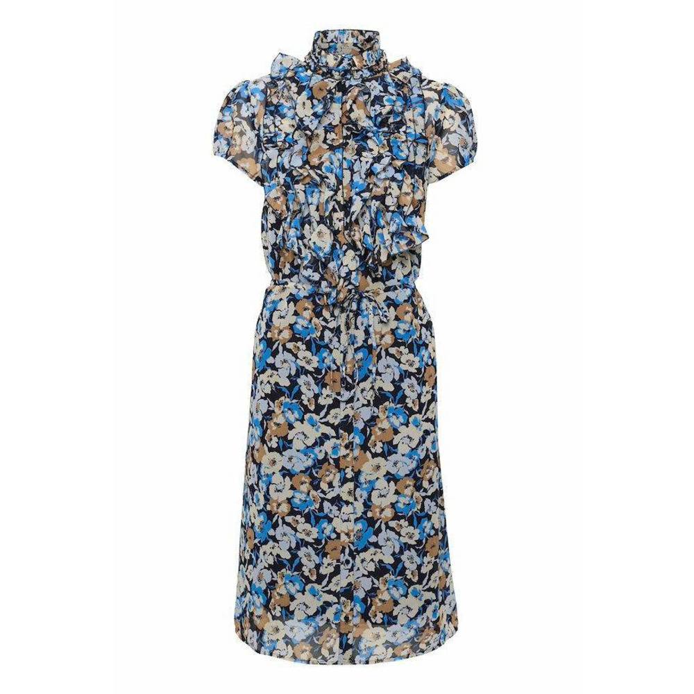 Saint Tropez Ladies Lilja Dress - Campanula Poppy
