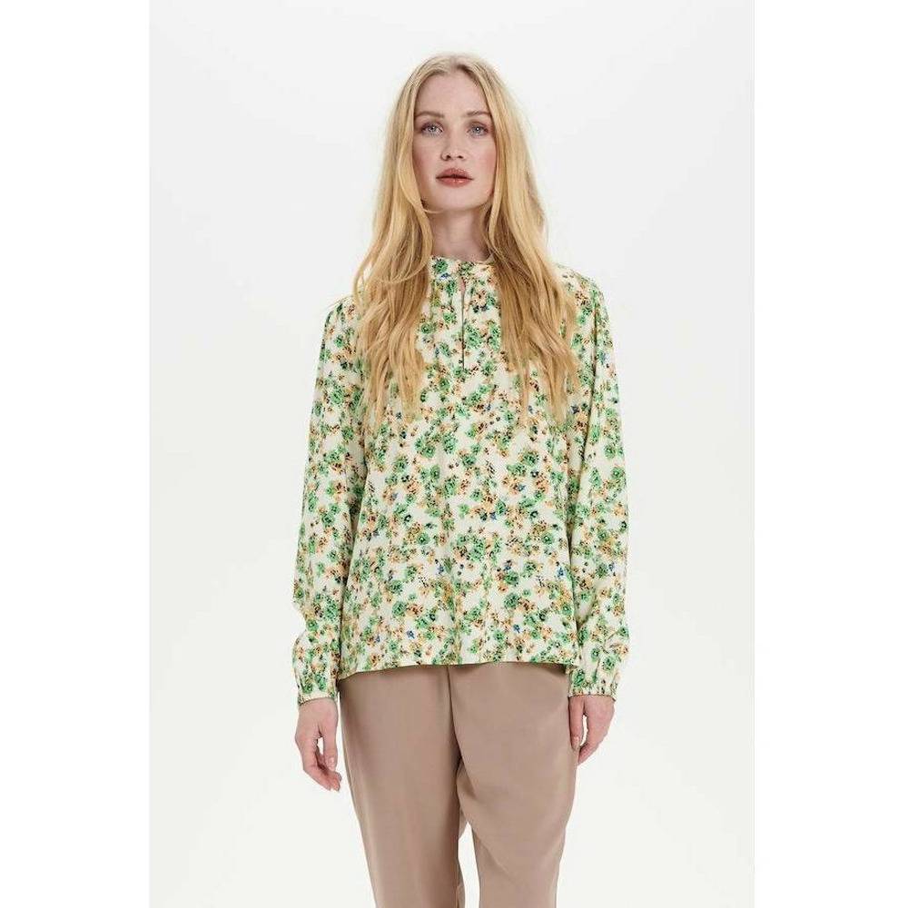 Saint Tropez Ladies Loveen Blouse - Bone White Natural