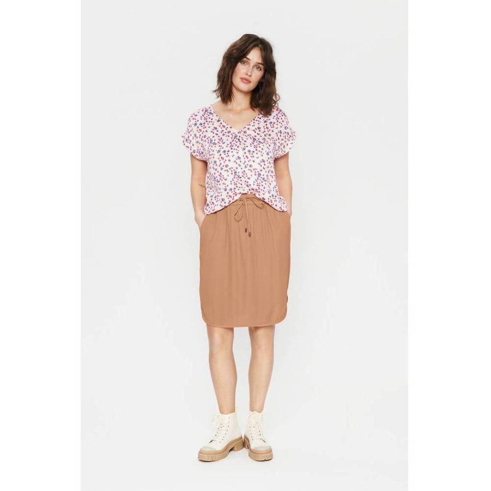 Saint Tropez Ladies Amina Skirt - Woodsmoke