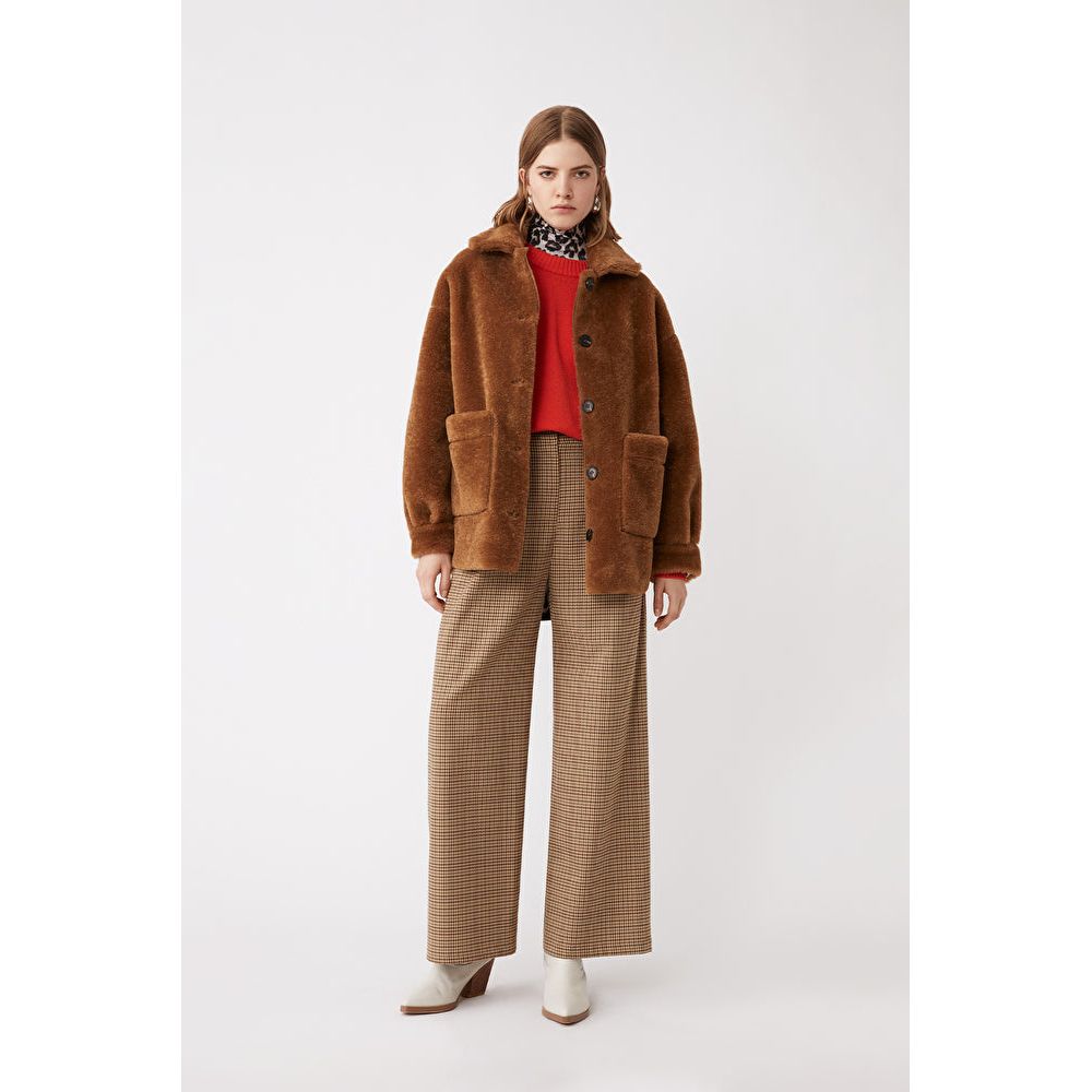 Suncoo Ladies Manteau Everest Reversible Faux Fur Jacket