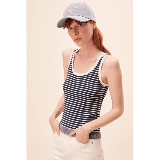 Suncoo Ladies Pull Perizi - Bleu Nuit