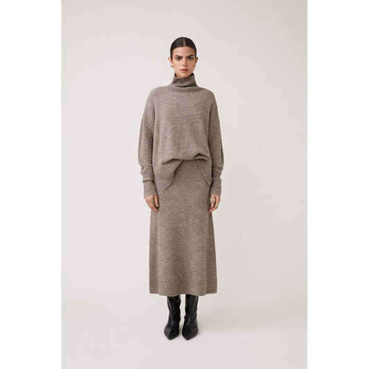 Suncoo Ladies Falba Skirt - Taupe