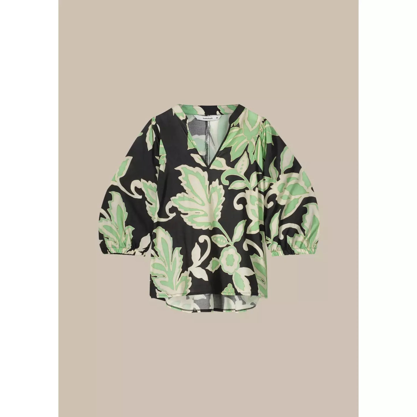 Summum Woman Ladies Blouse - Botanical Print