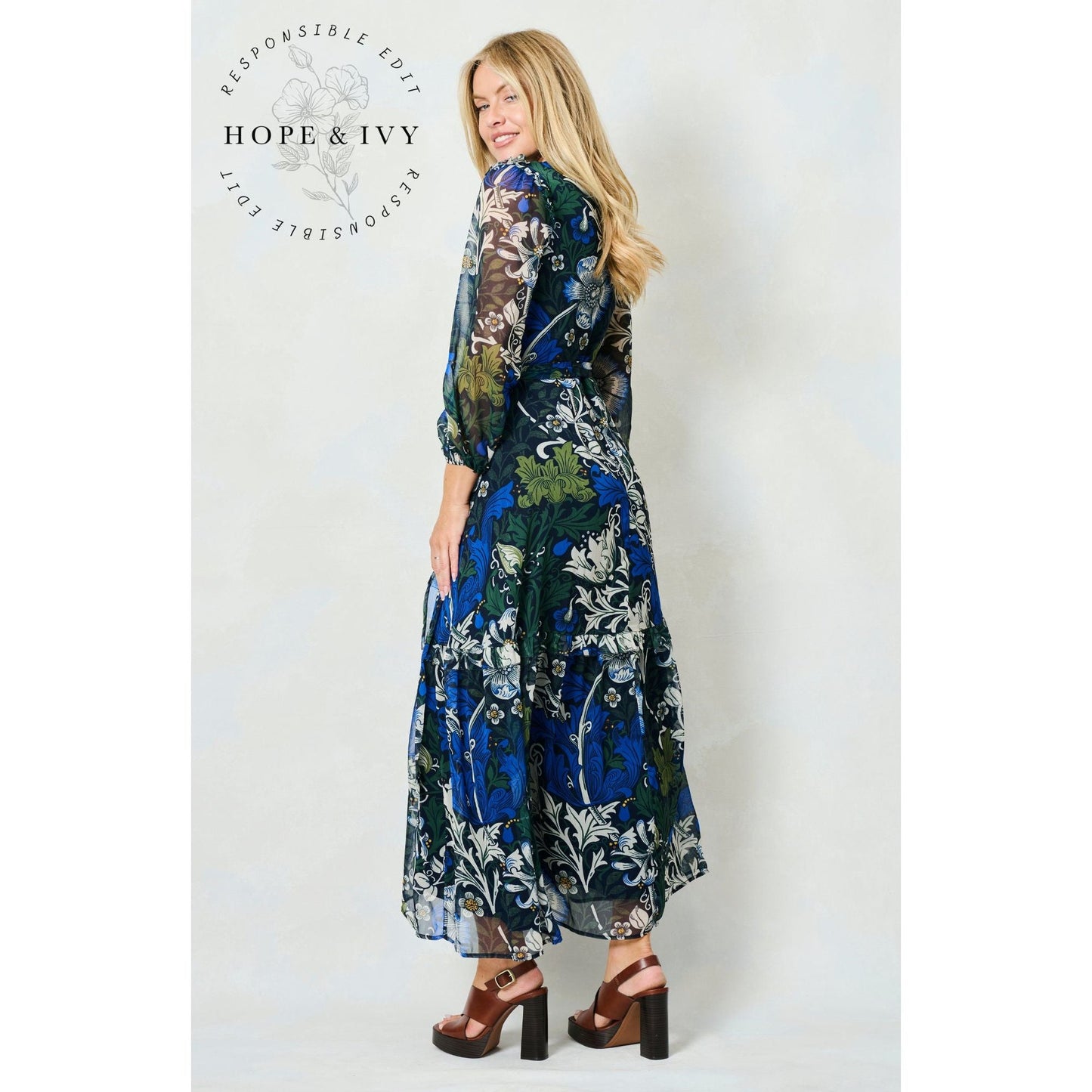 Hope and Ivy Ladies Dress - The Chrysanthemum