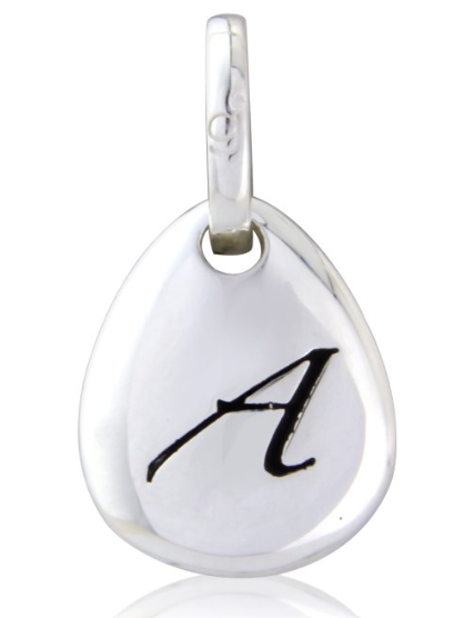 Gemma J Initial Pebble Charm A to Z