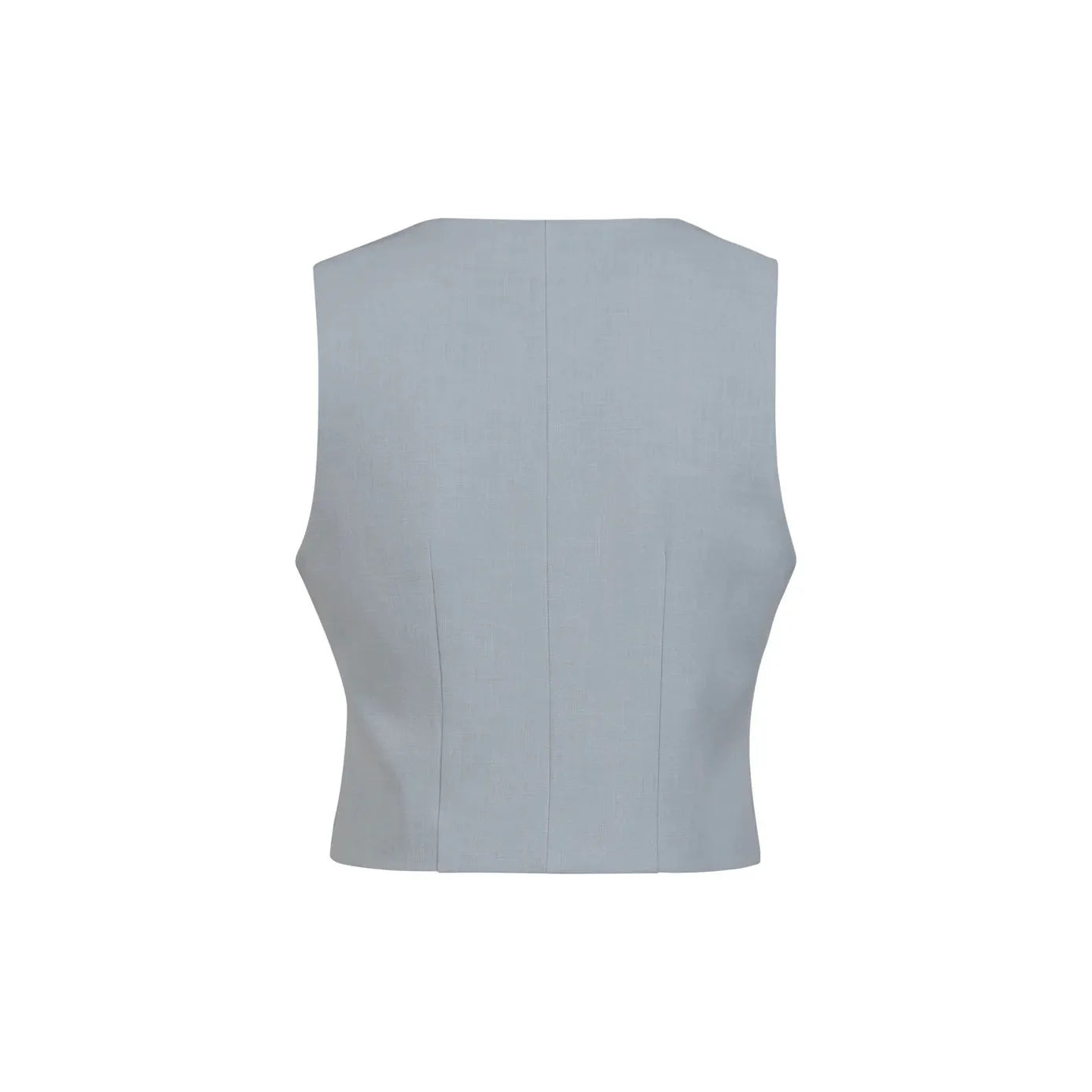Coster Copenhagen Ladies Asymmetrical Vest - Ice Blue