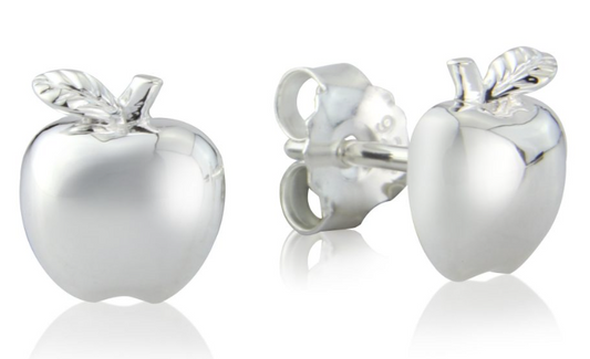 Gemma J Apple Stud Earrings