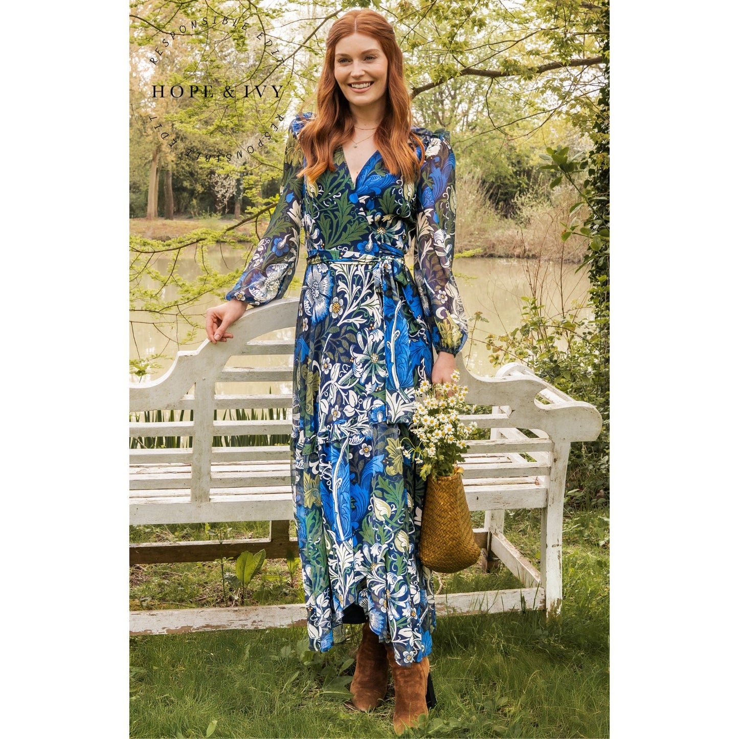 Hope and Ivy Ladies Dress - The Chrysanthemum