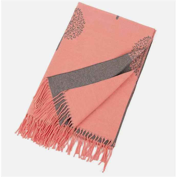 Ellie & Bea Ladies Mulberry Tree 'Cashmere Feel' Reversible Scarf / Shawl - Various Colours