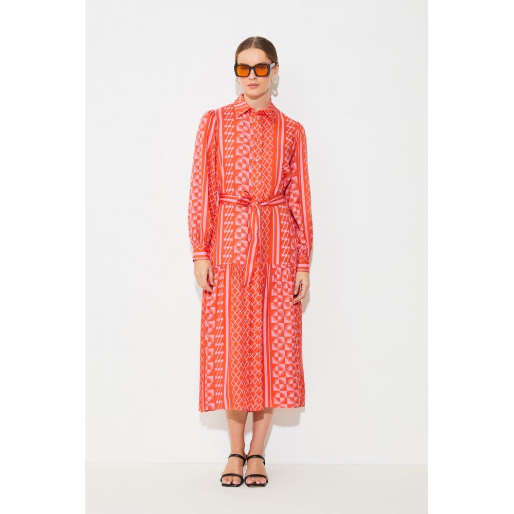 Suncoo Ladies Chadia Dress - Geranium