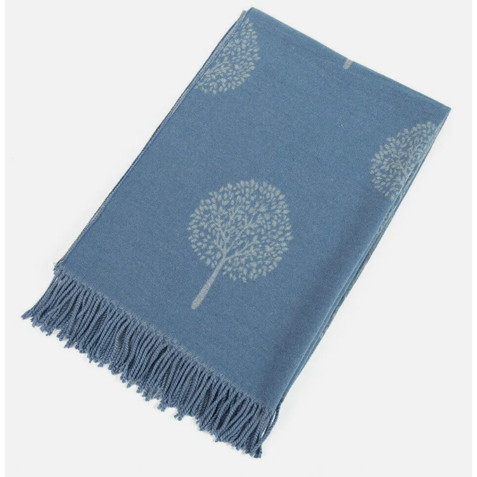 Ellie & Bea Ladies Mulberry Tree 'Cashmere Feel' Reversible Scarf / Shawl - Various Colours