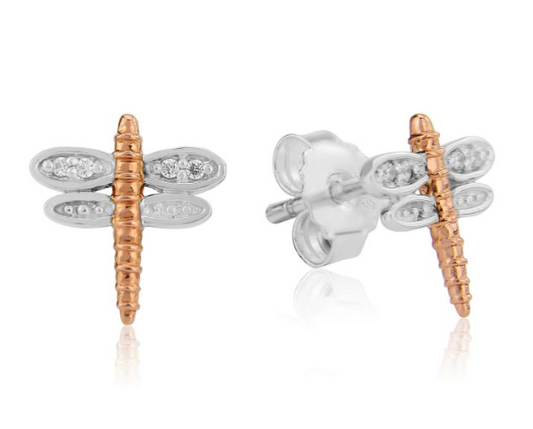 Gemma J Dragonfly Stud Earrings