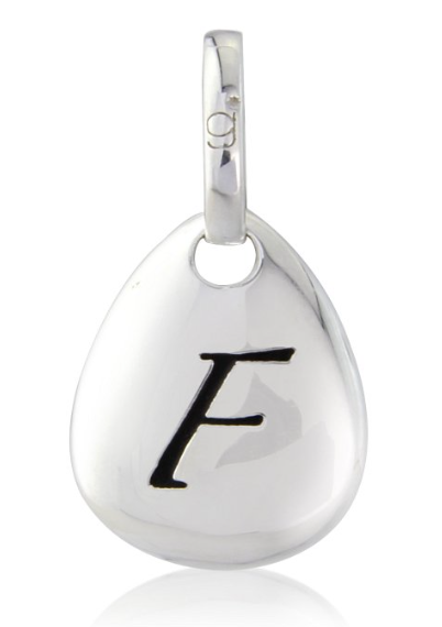 Gemma J Initial Pebble Charm A to Z