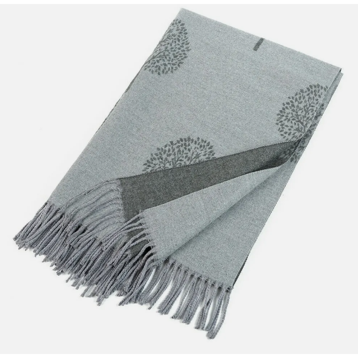 Ellie & Bea Ladies Mulberry Tree 'Cashmere Feel' Reversible Scarf / Shawl - Various Colours