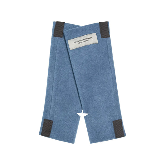 Henriette Steffensen Ladies Wrist Warmers 6022 - Dusky Blue