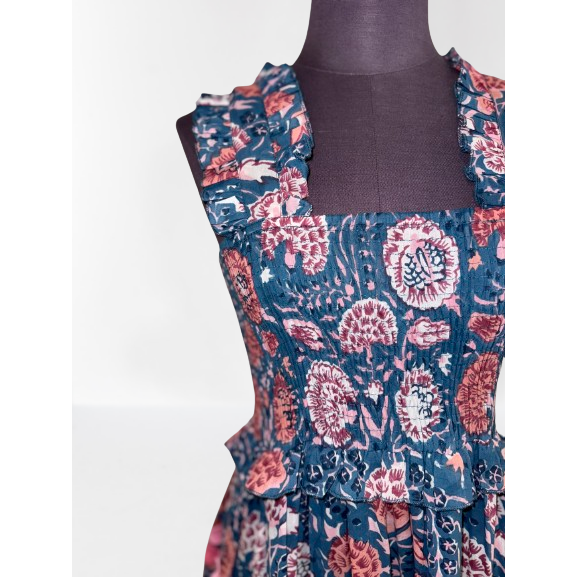 Sohana Ladies Mia Dress - Blue Pink