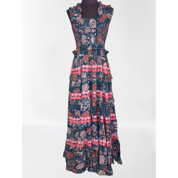 Sohana Ladies Mia Dress - Blue Pink