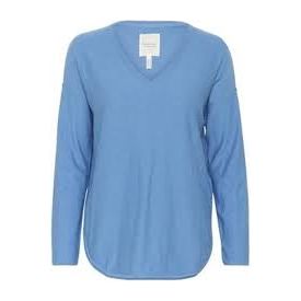 Part Two Ladies IliviasaPW Pullover - Silver Lake Blue