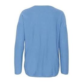 Part Two Ladies IliviasaPW Pullover - Silver Lake Blue