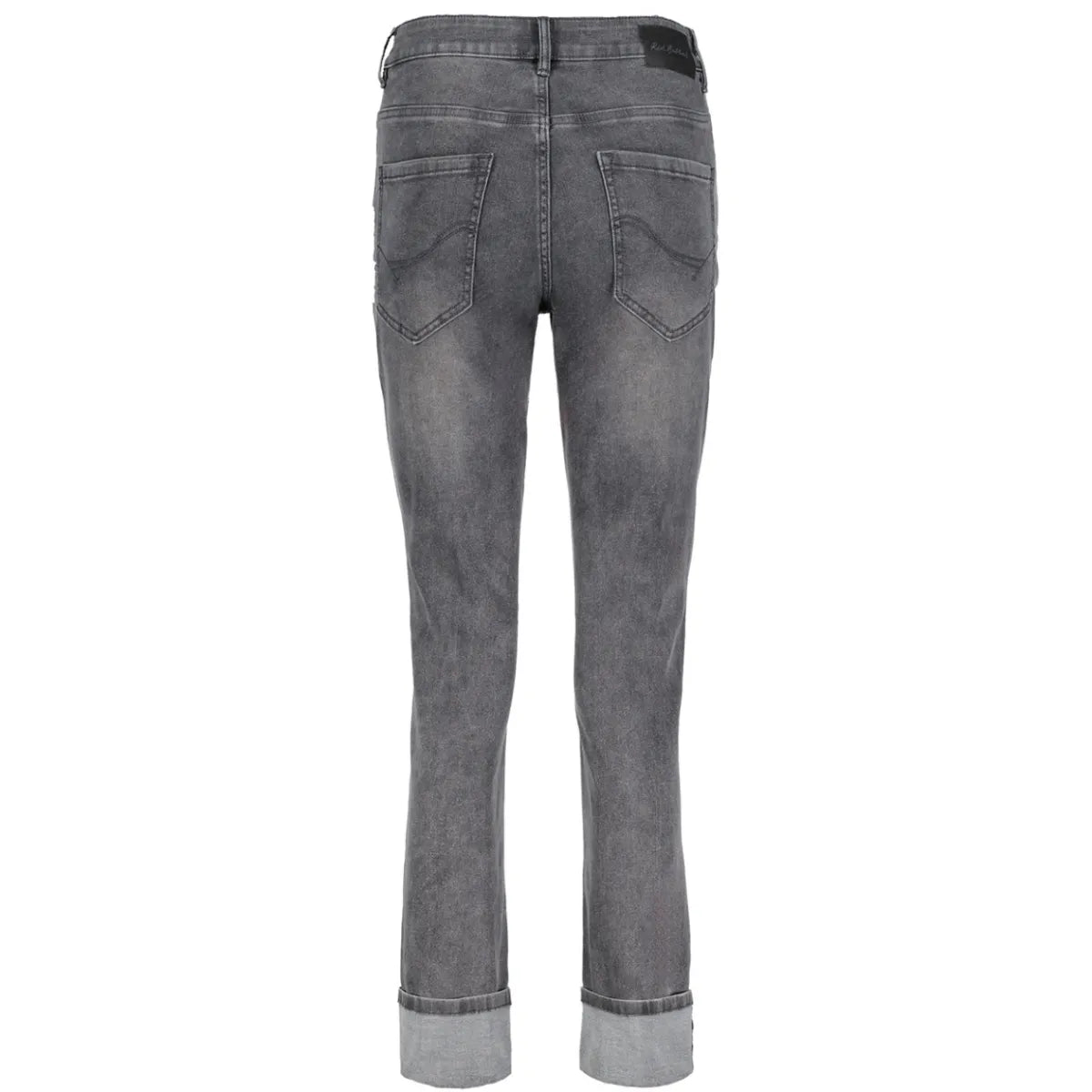 Red Button Ladies Jeans Kate Denim & Turnup SRB4291 - Grey