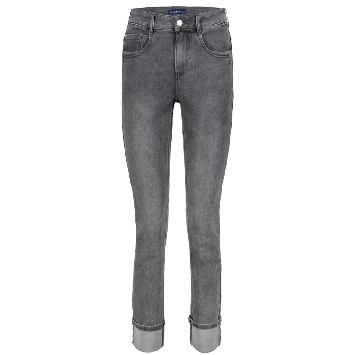 Red Button Ladies Jeans Kate Denim & Turnup SRB4291 - Grey