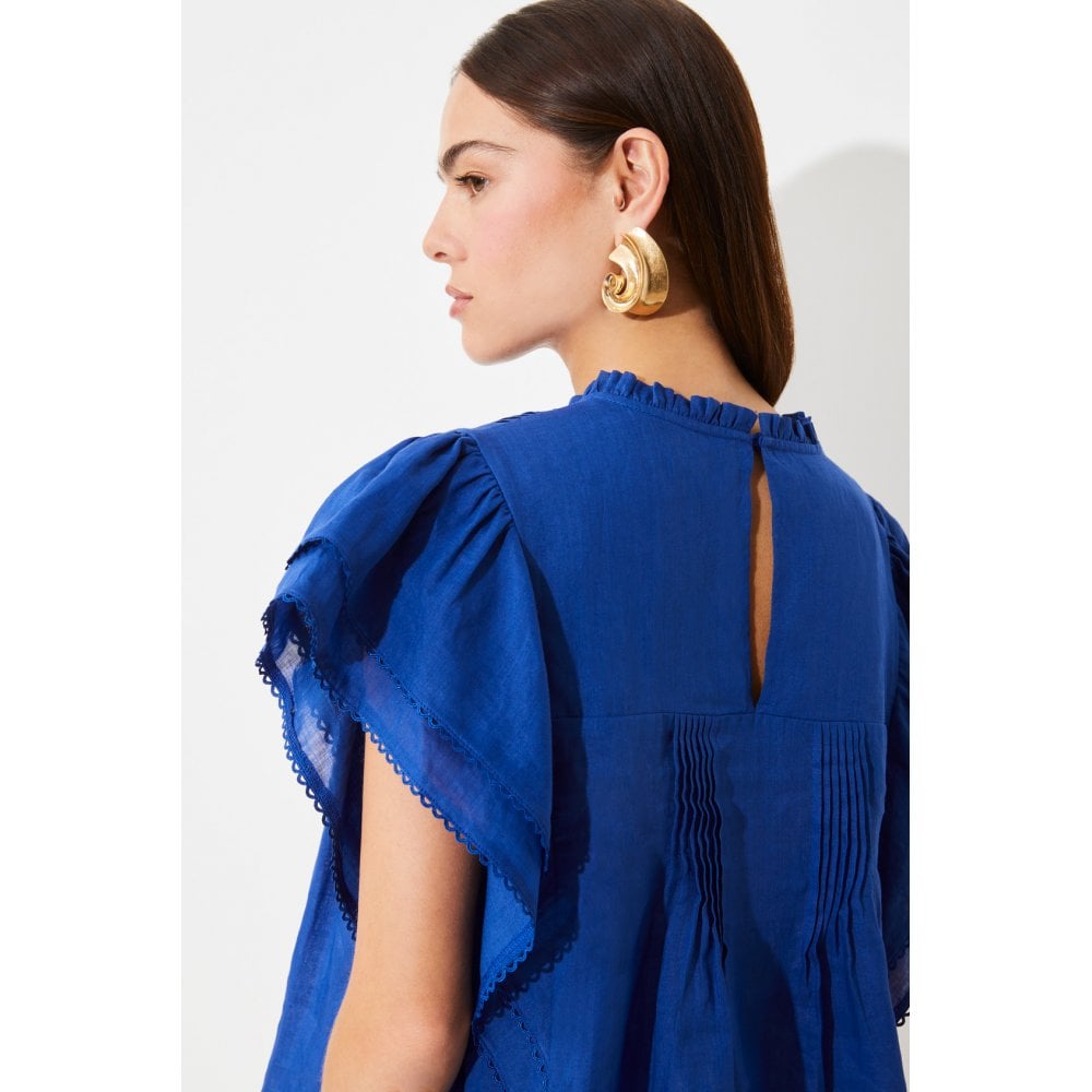 Suncoo Ladies Love Blouse - Royal Blue